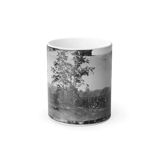 Antietam, Maryland. Burying the Dead Confederate Soldiers (U.S. Civil War) Color Changing Coffee Mug 11oz Default Title 11oz - Go Mug Yourself