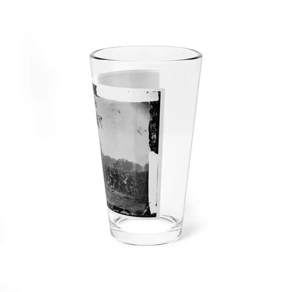 Antietam, Maryland. Burying The Dead Confederate Soldiers (U.S. Civil War) Pint Glass 16oz - Go Mug Yourself