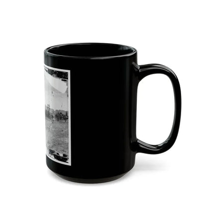 Antietam, Maryland. Captain J.M. Knap's Penn. Independent Battery  E  Light Artillery (U.S. Civil War) Black Coffee Mug - Go Mug Yourself