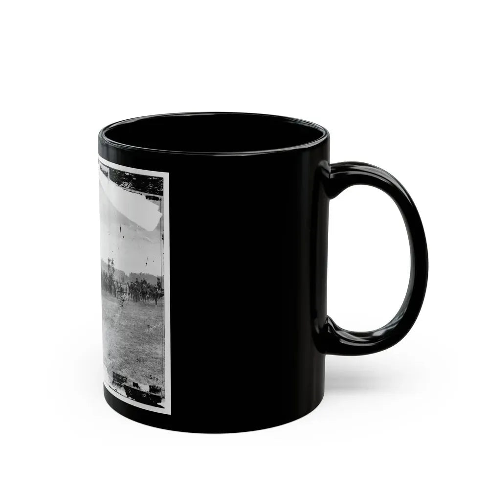 Antietam, Maryland. Captain J.M. Knap's Penn. Independent Battery  E  Light Artillery (U.S. Civil War) Black Coffee Mug - Go Mug Yourself