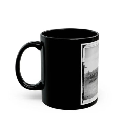 Antietam, Maryland. Captain J.M. Knap's Penn. Independent Battery  E  Light Artillery (U.S. Civil War) Black Coffee Mug - Go Mug Yourself
