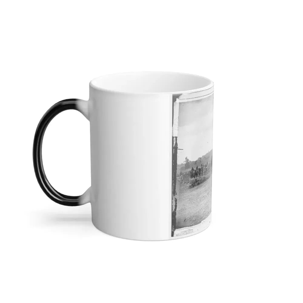 Antietam, Maryland. Captain J.M. Knap's Penn. Independent Battery  E  Light Artillery (U.S. Civil War) Color Changing Coffee Mug 11oz - Go Mug Yourself