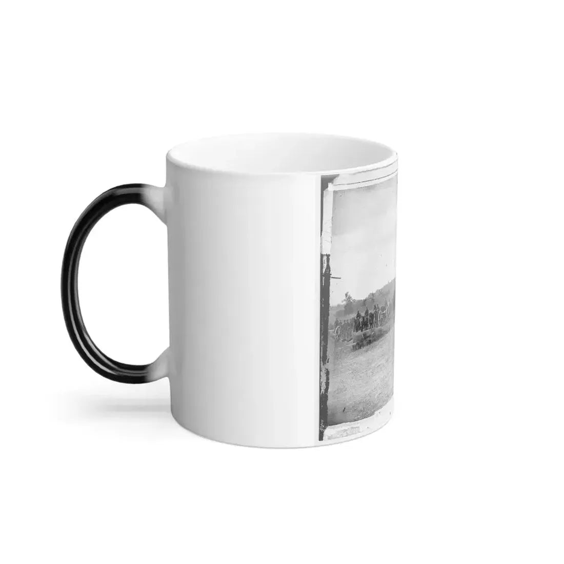 Antietam, Maryland. Captain J.M. Knap's Penn. Independent Battery  E  Light Artillery (U.S. Civil War) Color Changing Coffee Mug 11oz - Go Mug Yourself
