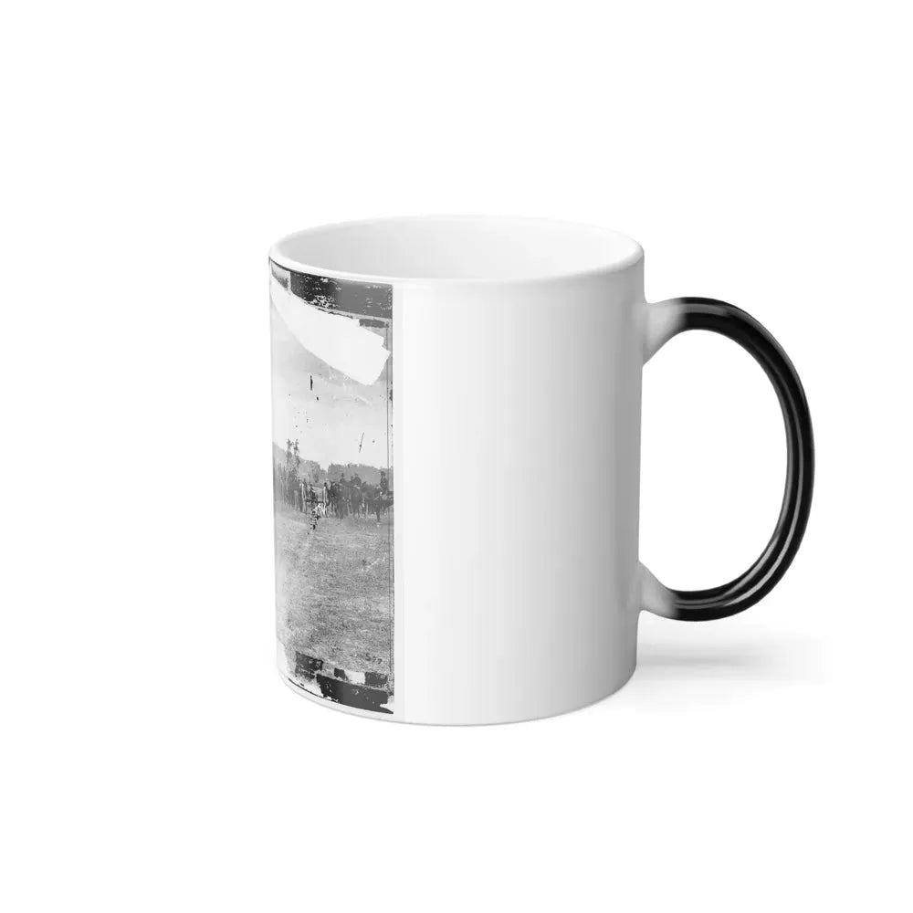 Antietam, Maryland. Captain J.M. Knap's Penn. Independent Battery  E  Light Artillery (U.S. Civil War) Color Changing Coffee Mug 11oz - Go Mug Yourself