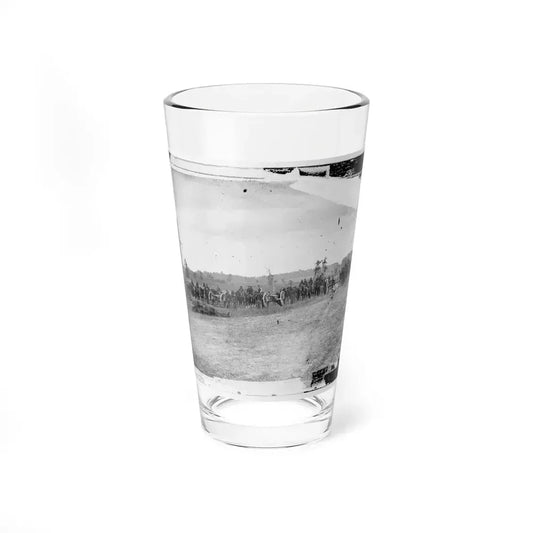 Antietam, Maryland. Captain J.M. Knap's Penn. Independent Battery  E  Light Artillery (U.S. Civil War) Pint Glass 16oz 16oz - Go Mug Yourself