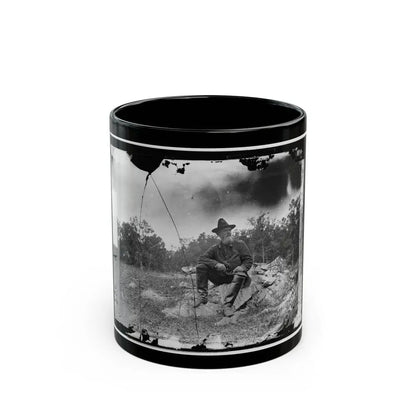 Antietam, Maryland. Col. Turner G. Morehead, 106th Pennsylvania Volunteers (U.S. Civil War) Black Coffee Mug 11oz - Go Mug Yourself