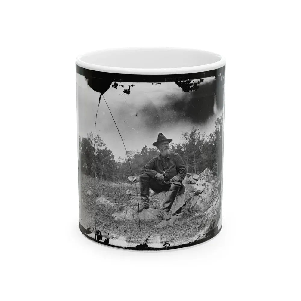 Antietam, Maryland. Col. Turner G. Morehead, 106th Pennsylvania Volunteers (U.S. Civil War) White Coffee Mug 11oz - Go Mug Yourself