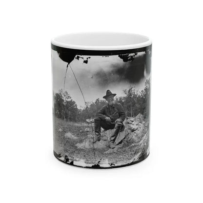 Antietam, Maryland. Col. Turner G. Morehead, 106th Pennsylvania Volunteers (U.S. Civil War) White Coffee Mug 11oz - Go Mug Yourself