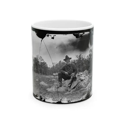 Antietam, Maryland. Col. Turner G. Morehead, 106th Pennsylvania Volunteers (U.S. Civil War) White Coffee Mug 11oz - Go Mug Yourself