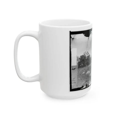 Antietam, Maryland. Col. Turner G. Morehead, 106th Pennsylvania Volunteers (U.S. Civil War) White Coffee Mug - Go Mug Yourself