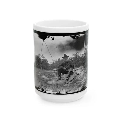 Antietam, Maryland. Col. Turner G. Morehead, 106th Pennsylvania Volunteers (U.S. Civil War) White Coffee Mug - Go Mug Yourself
