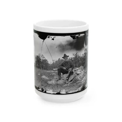 Antietam, Maryland. Col. Turner G. Morehead, 106th Pennsylvania Volunteers (U.S. Civil War) White Coffee Mug - Go Mug Yourself