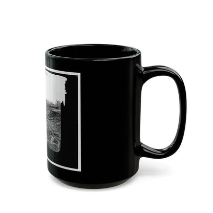 Antietam, Maryland. Confederate Dead In A Ditch On The Right Wing (U.S. Civil War) Black Coffee Mug - Go Mug Yourself