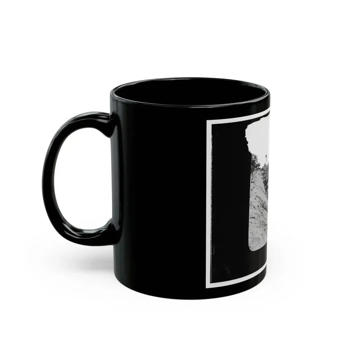 Antietam, Maryland. Confederate Dead In A Ditch On The Right Wing (U.S. Civil War) Black Coffee Mug - Go Mug Yourself