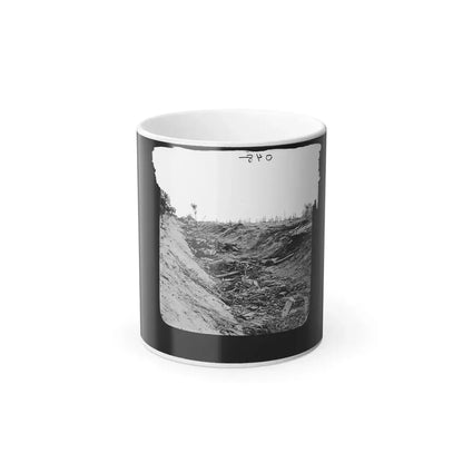 Antietam, Maryland. Confederate Dead in a Ditch on the Right Wing (U.S. Civil War) Color Changing Coffee Mug 11oz Default Title - Go Mug Yourself