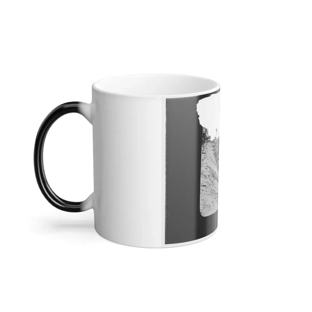 Antietam, Maryland. Confederate Dead in a Ditch on the Right Wing (U.S. Civil War) Color Changing Coffee Mug 11oz - Go Mug Yourself