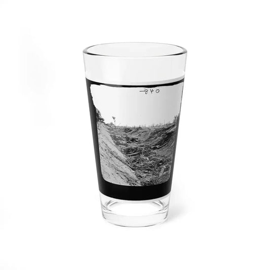 Antietam, Maryland. Confederate Dead In A Ditch On The Right Wing (U.S. Civil War) Pint Glass 16oz 16oz - Go Mug Yourself