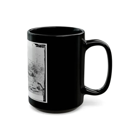 Antietam, Maryland. Confederate Soldiers As They Fell Inside The Fence On The Hagerstown Road (U.S. Civil War) Black Coffee Mug - Go Mug Yourself