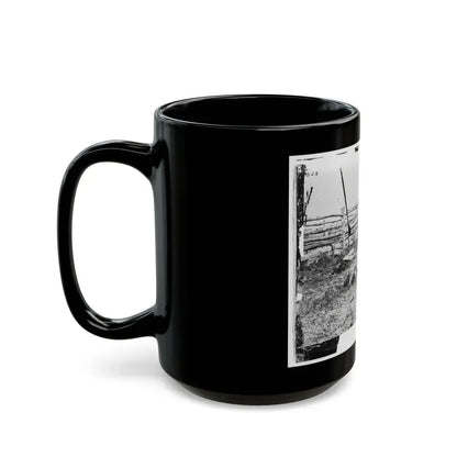 Antietam, Maryland. Confederate Soldiers As They Fell Inside The Fence On The Hagerstown Road (U.S. Civil War) Black Coffee Mug - Go Mug Yourself