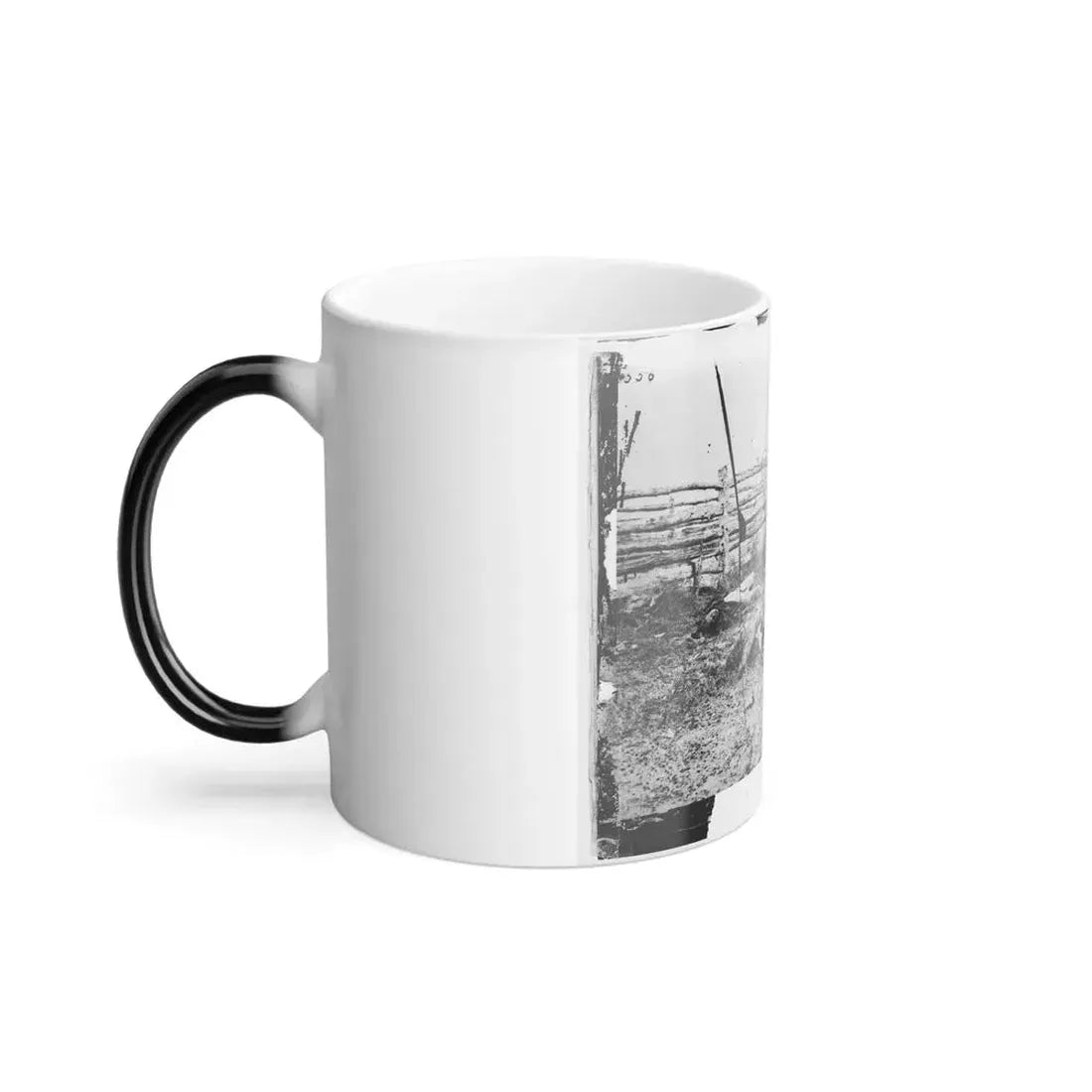 Antietam, Maryland. Confederate Soldiers as They Fell Inside the Fence on the Hagerstown Road (U.S. Civil War) Color Changing Coffee Mug 11oz - Go Mug Yourself