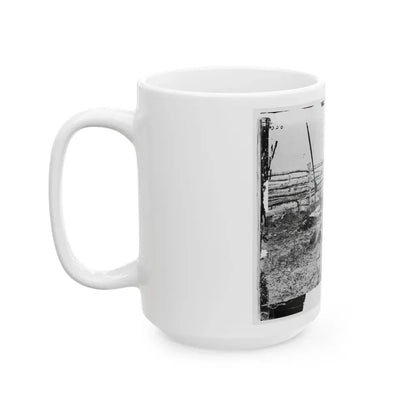 Antietam, Maryland. Confederate Soldiers As They Fell Inside The Fence On The Hagerstown Road (U.S. Civil War) White Coffee Mug - Go Mug Yourself