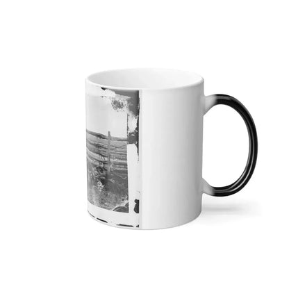 Antietam, Maryland. Dead of Stonewall Jackson's Brigade by Rail Fence on the Hagerstown Pike (U.S. Civil War) Color Changing Coffee Mug 11oz - Go Mug Yourself