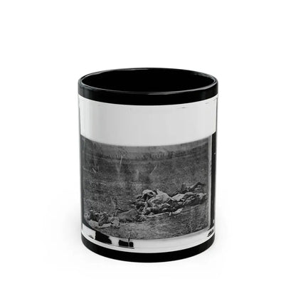 Antietam, Maryland. Dead On Battlefield (U.S. Civil War) Black Coffee Mug 11oz - Go Mug Yourself