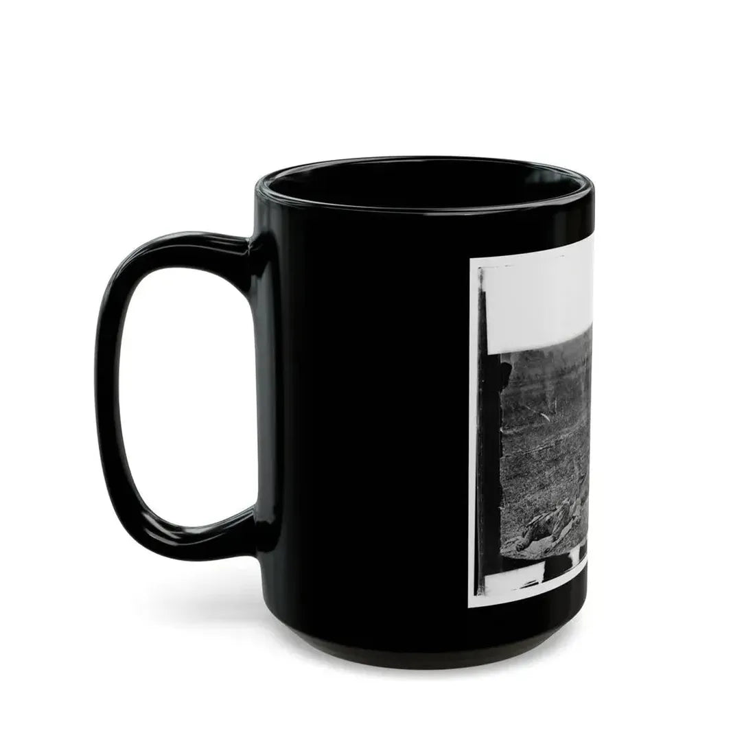 Antietam, Maryland. Dead On Battlefield (U.S. Civil War) Black Coffee Mug - Go Mug Yourself