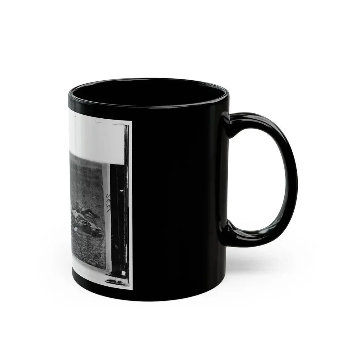 Antietam, Maryland. Dead On Battlefield (U.S. Civil War) Black Coffee Mug - Go Mug Yourself