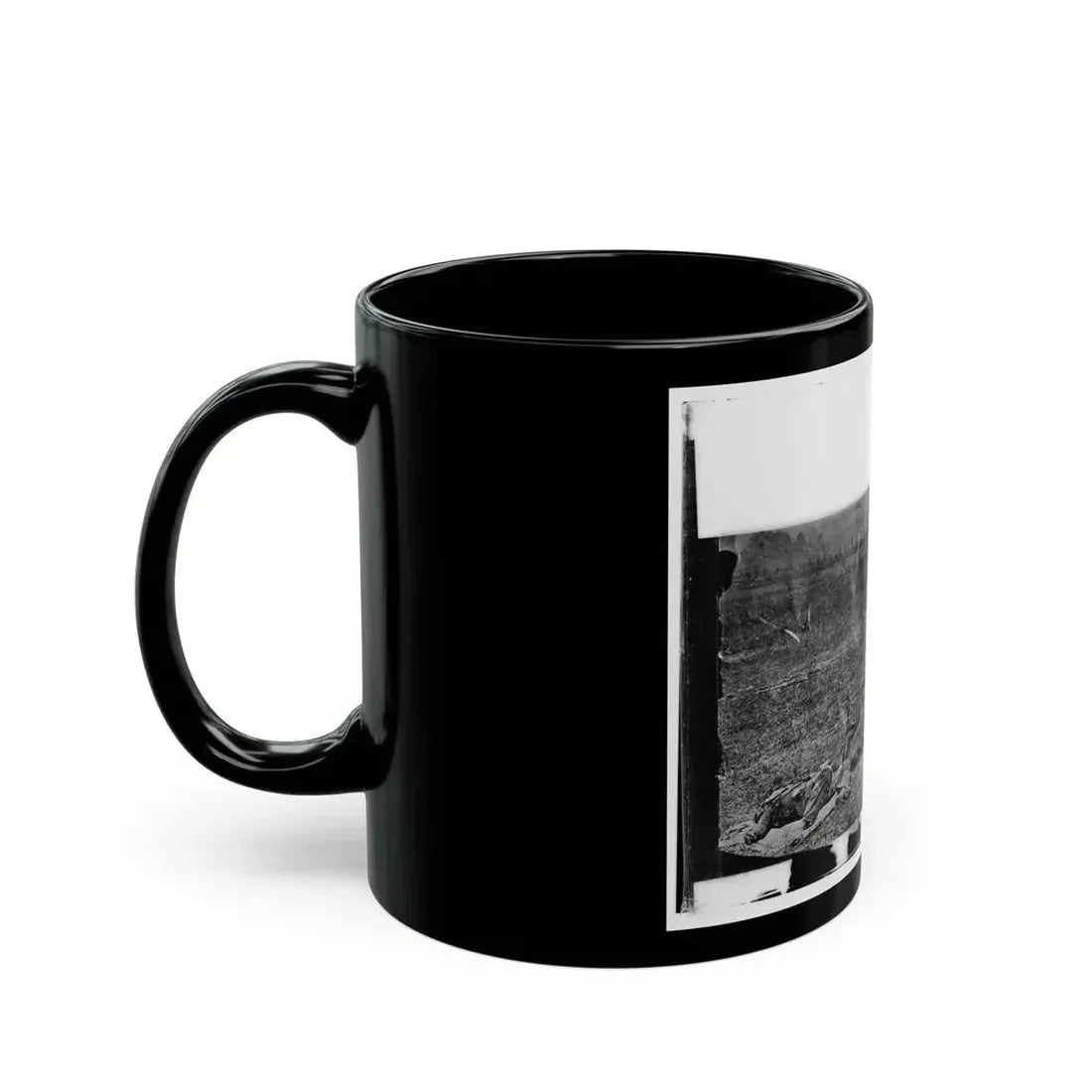Antietam, Maryland. Dead On Battlefield (U.S. Civil War) Black Coffee Mug - Go Mug Yourself