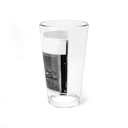 Antietam, Maryland. Dead On Battlefield (U.S. Civil War) Pint Glass 16oz - Go Mug Yourself