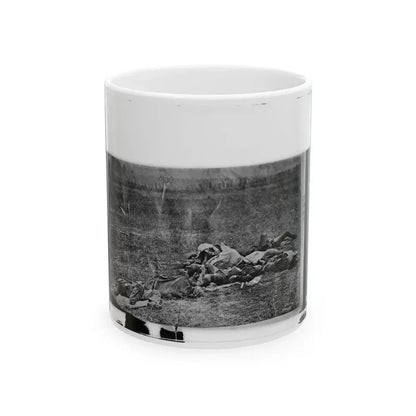 Antietam, Maryland. Dead On Battlefield (U.S. Civil War) White Coffee Mug 11oz - Go Mug Yourself