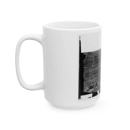 Antietam, Maryland. Dead On Battlefield (U.S. Civil War) White Coffee Mug - Go Mug Yourself