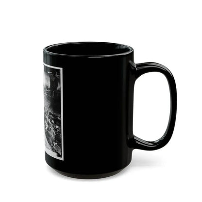 Antietam, Maryland. Dead Soldiers In Ditch On The Right Wing Where Kimball's Brigade Fought So Desperately (U.S. Civil War) Black Coffee Mug - Go Mug Yourself