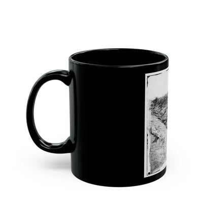Antietam, Maryland. Dead Soldiers In Ditch On The Right Wing Where Kimball's Brigade Fought So Desperately (U.S. Civil War) Black Coffee Mug - Go Mug Yourself