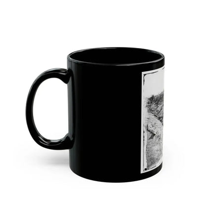 Antietam, Maryland. Dead Soldiers In Ditch On The Right Wing Where Kimball's Brigade Fought So Desperately (U.S. Civil War) Black Coffee Mug - Go Mug Yourself