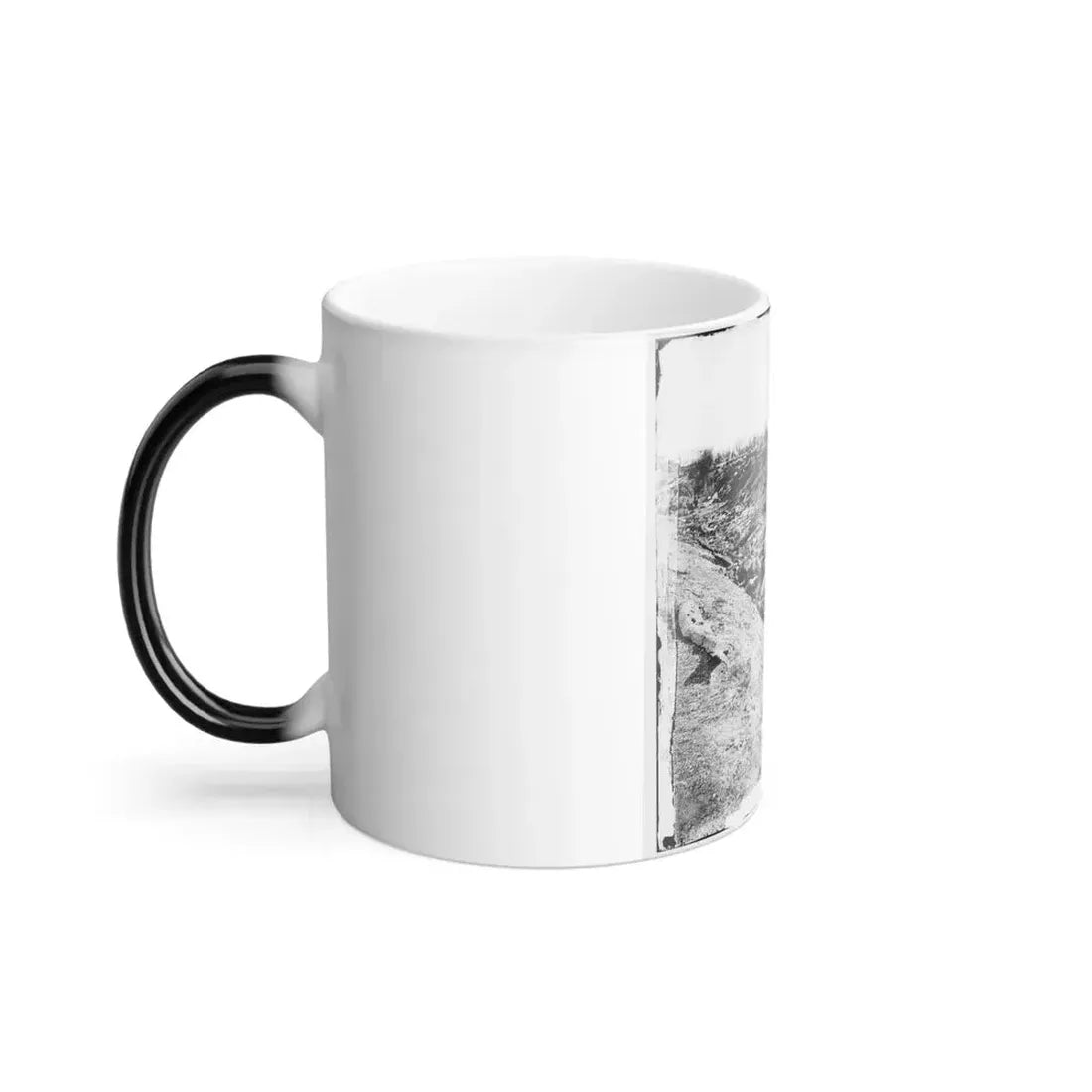 Antietam, Maryland. Dead Soldiers in Ditch on the Right Wing Where Kimball's Brigade Fought So Desperately (U.S. Civil War) Color Changing Coffee Mug 11oz - Go Mug Yourself