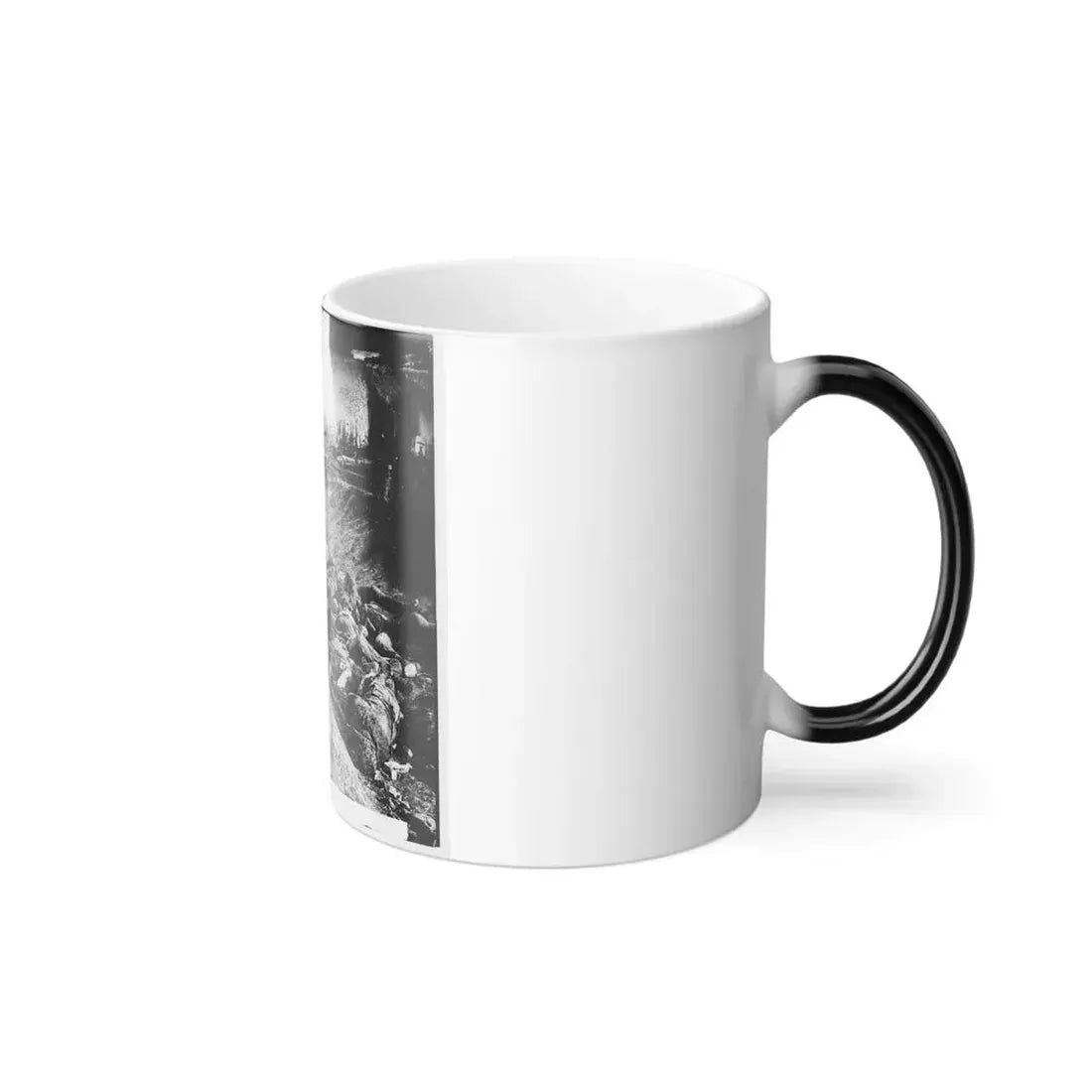 Antietam, Maryland. Dead Soldiers in Ditch on the Right Wing Where Kimball's Brigade Fought So Desperately (U.S. Civil War) Color Changing Coffee Mug 11oz - Go Mug Yourself