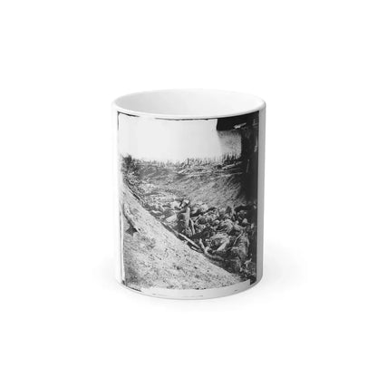 Antietam, Maryland. Dead Soldiers in Ditch on the Right Wing Where Kimball's Brigade Fought So Desperately (U.S. Civil War) Color Changing Coffee Mug 11oz - Go Mug Yourself