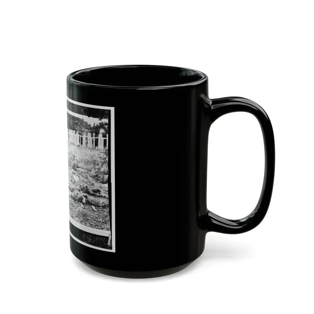 Antietam, Maryland. Dead Soldiers On Battlefield-2 (U.S. Civil War) Black Coffee Mug - Go Mug Yourself