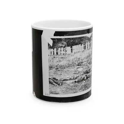 Antietam, Maryland. Dead Soldiers On Battlefield-2 (U.S. Civil War) White Coffee Mug 11oz - Go Mug Yourself
