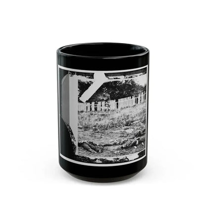 Antietam, Maryland. Dead Soldiers On Battlefield (U.S. Civil War) Black Coffee Mug 15oz - Go Mug Yourself