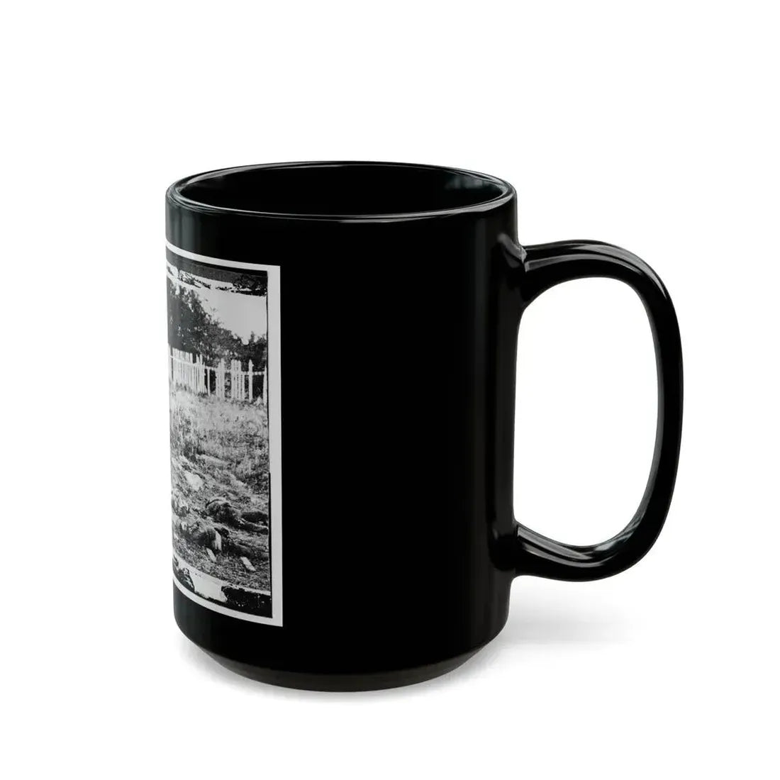 Antietam, Maryland. Dead Soldiers On Battlefield (U.S. Civil War) Black Coffee Mug - Go Mug Yourself