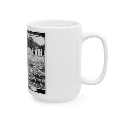 Antietam, Maryland. Dead Soldiers On Battlefield (U.S. Civil War) White Coffee Mug - Go Mug Yourself