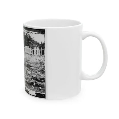 Antietam, Maryland. Dead Soldiers On Battlefield (U.S. Civil War) White Coffee Mug - Go Mug Yourself