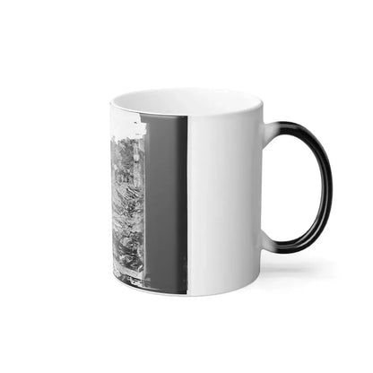 Antietam, Maryland. Ditch With Bodies of Soldiers on Right Wing Used as a Rifle Pit by Confederates (U.S. Civil War) Color Changing Coffee Mug 11oz - Go Mug Yourself