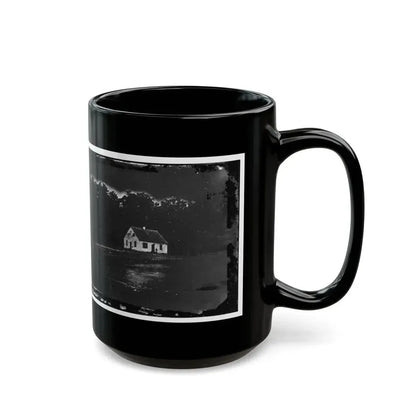 Antietam, Maryland. Dunker Church On Battlefield(2) (U.S. Civil War) Black Coffee Mug - Go Mug Yourself