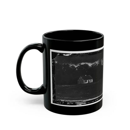 Antietam, Maryland. Dunker Church On Battlefield(2) (U.S. Civil War) Black Coffee Mug - Go Mug Yourself