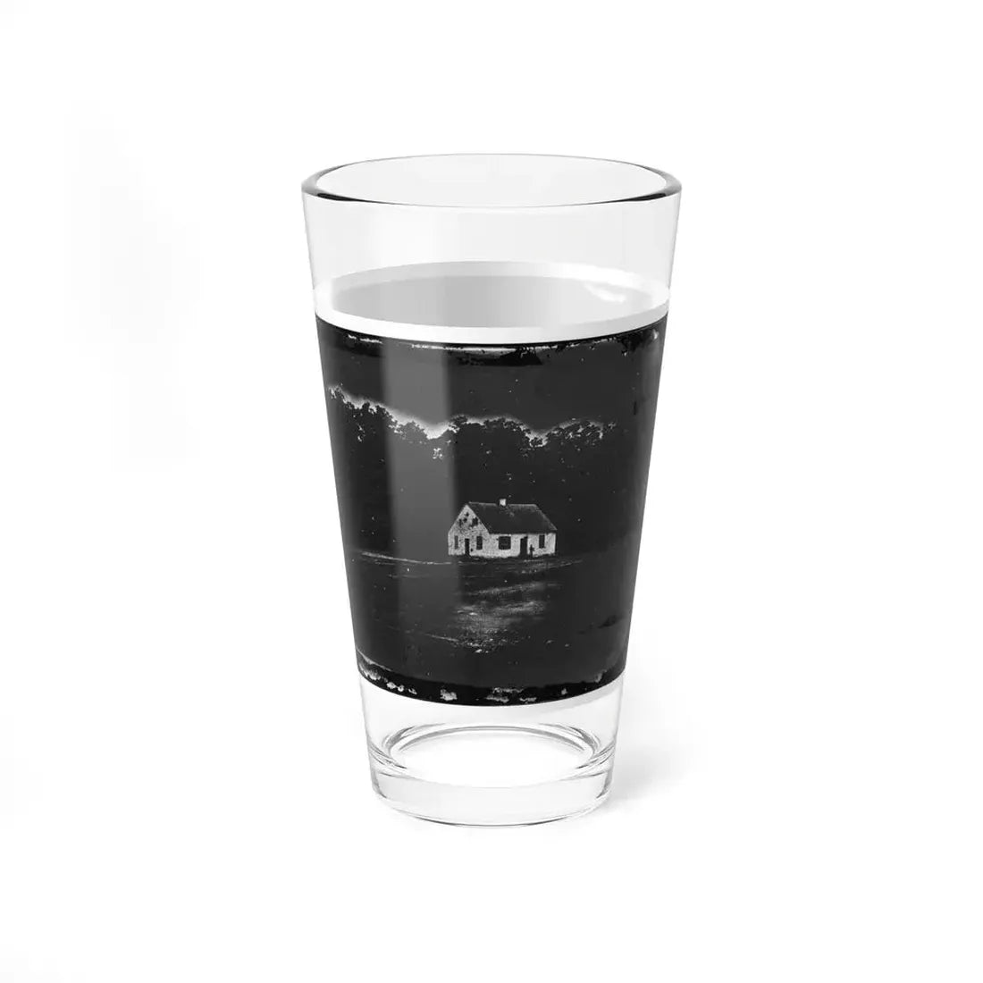 Antietam, Maryland. Dunker Church On Battlefield(2) (U.S. Civil War) Pint Glass 16oz - Go Mug Yourself