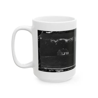 Antietam, Maryland. Dunker Church On Battlefield(2) (U.S. Civil War) White Coffee Mug - Go Mug Yourself